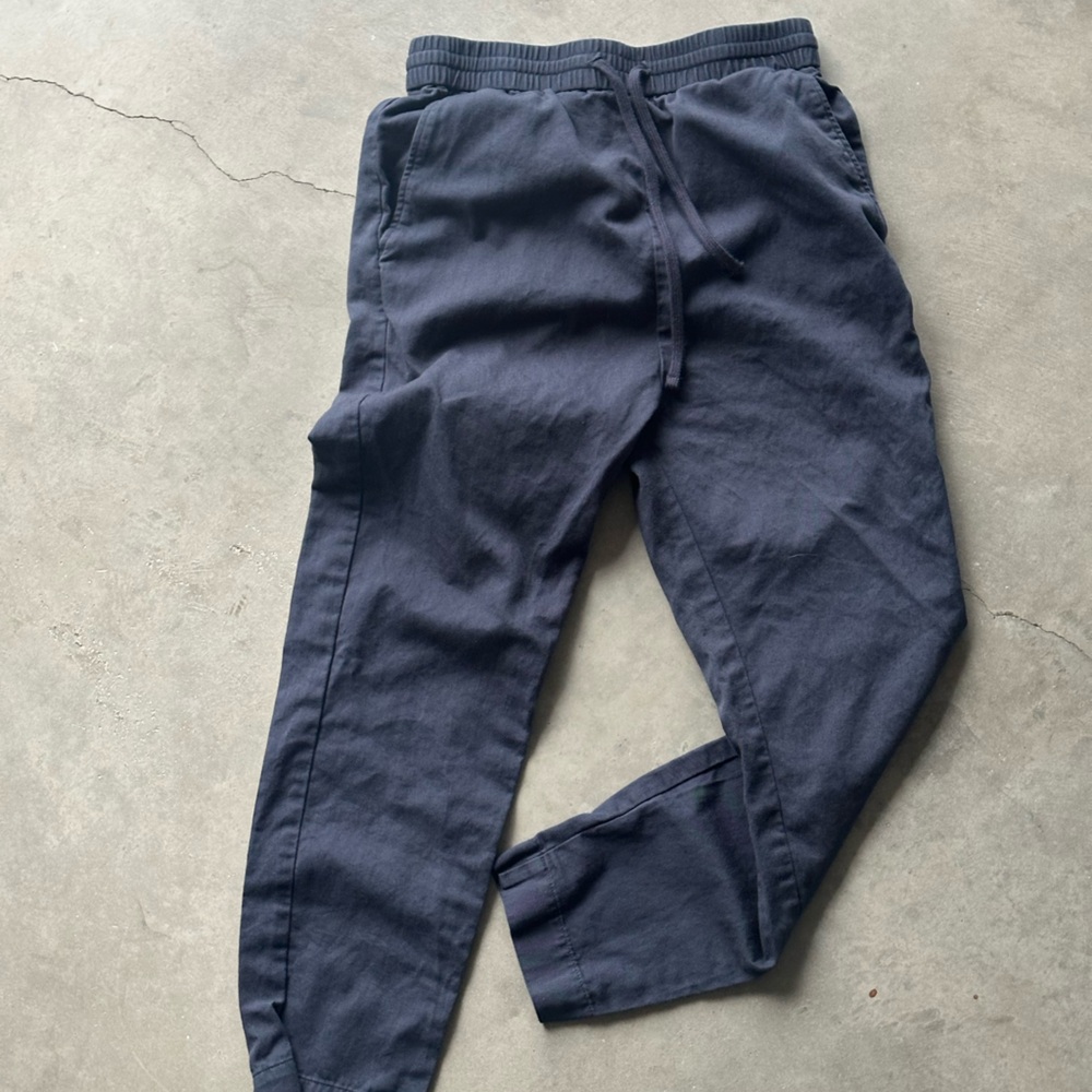 COS Navy Jogger Pants
